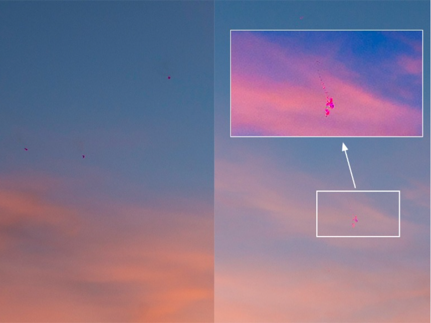 تصویر لیزر خوردگی سنسور دوربین 